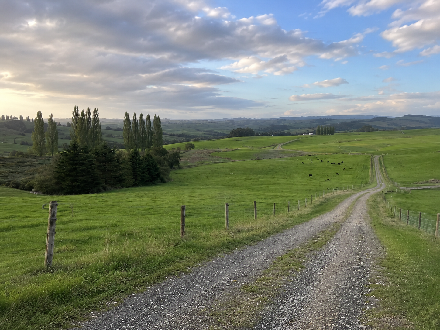 Charly The Sparky on a North Waikato farm near Maramarua