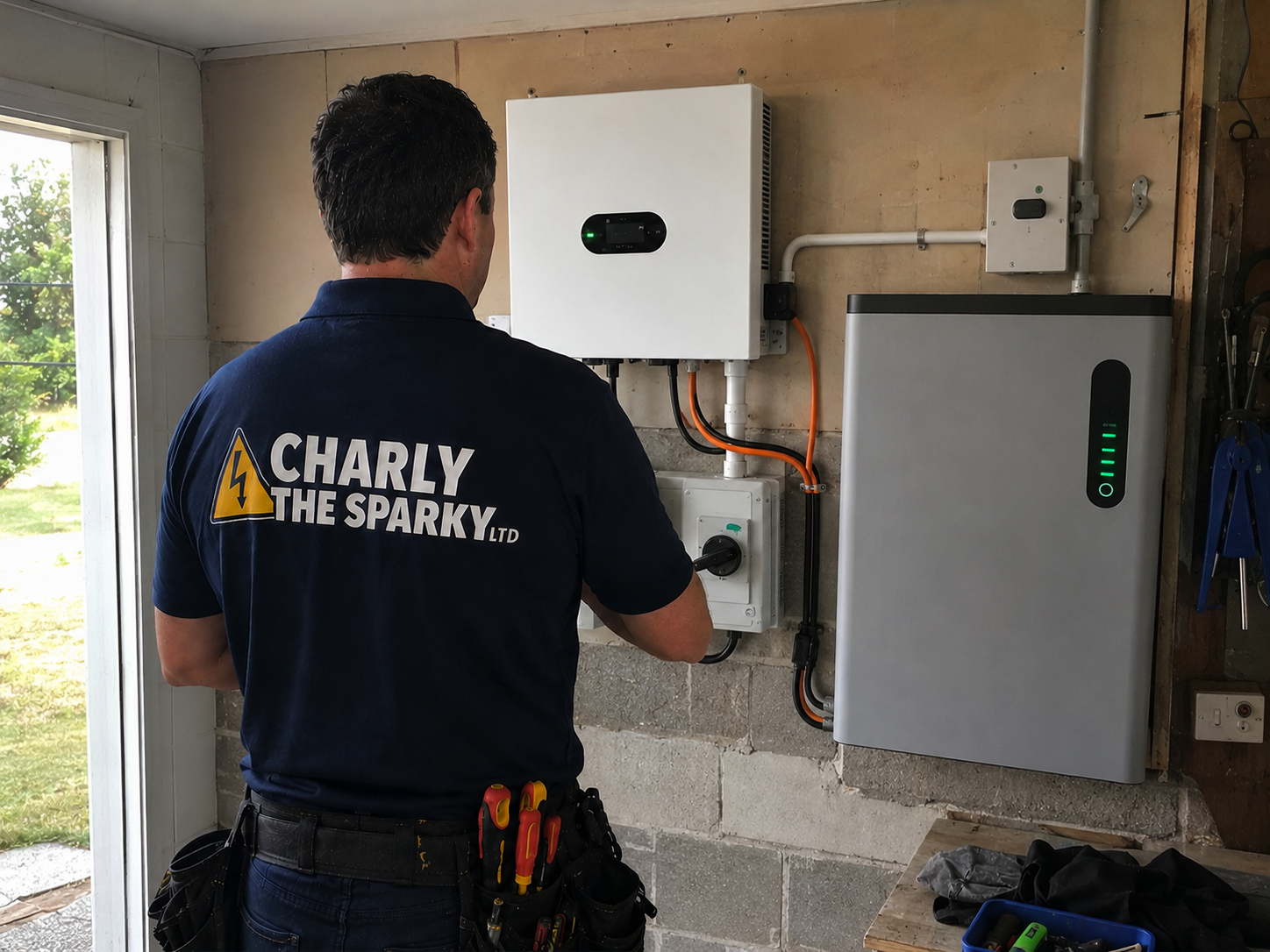 home battery storage install, Ngatea region
